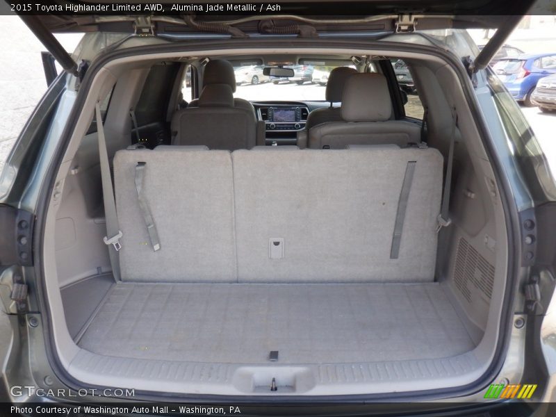  2015 Highlander Limited AWD Trunk