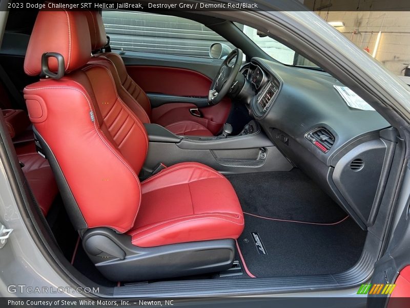 Destroyer Grey / Demonic Red/Black 2023 Dodge Challenger SRT Hellcat JailBreak