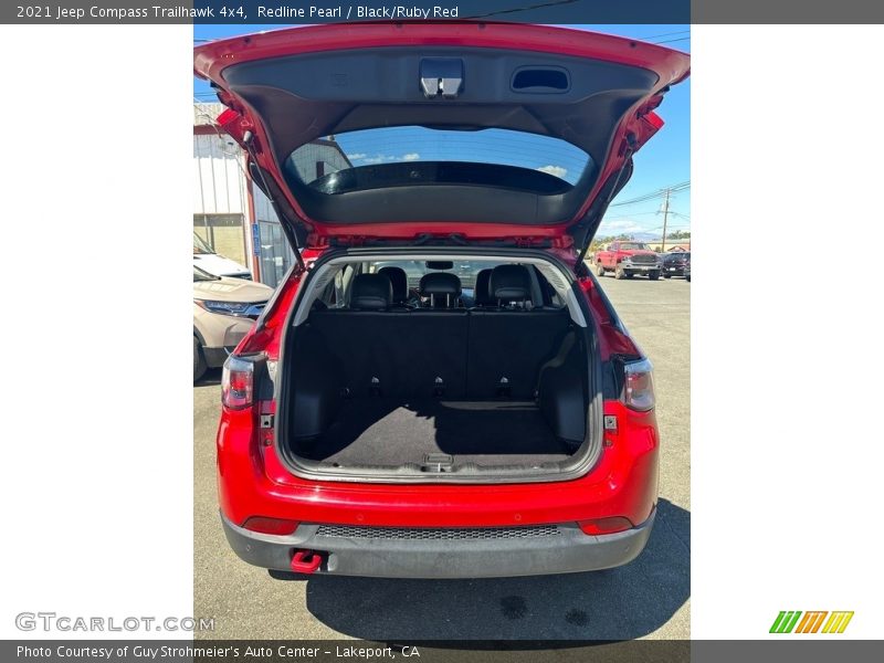 Redline Pearl / Black/Ruby Red 2021 Jeep Compass Trailhawk 4x4