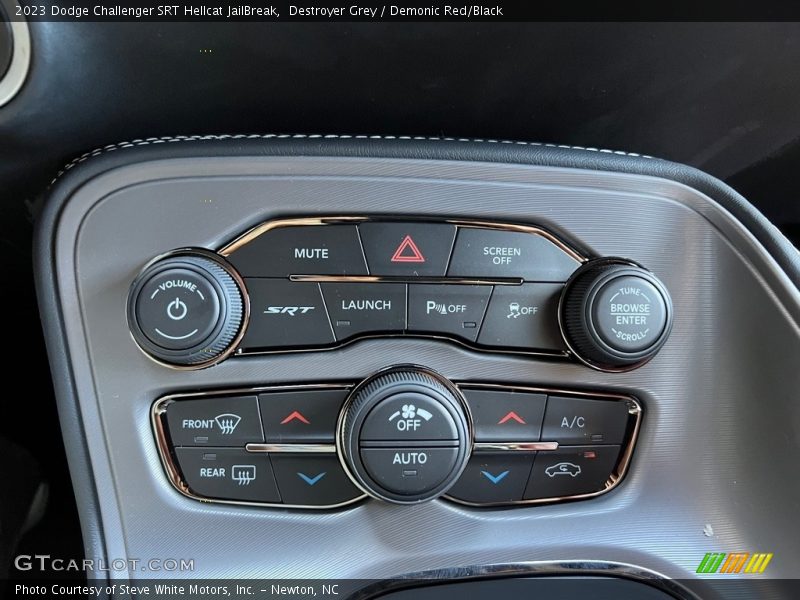 Destroyer Grey / Demonic Red/Black 2023 Dodge Challenger SRT Hellcat JailBreak