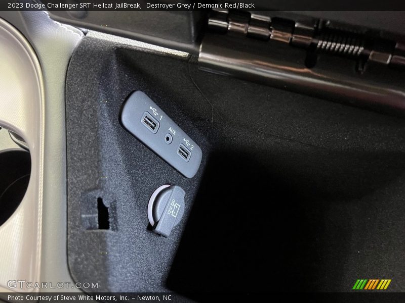 Destroyer Grey / Demonic Red/Black 2023 Dodge Challenger SRT Hellcat JailBreak