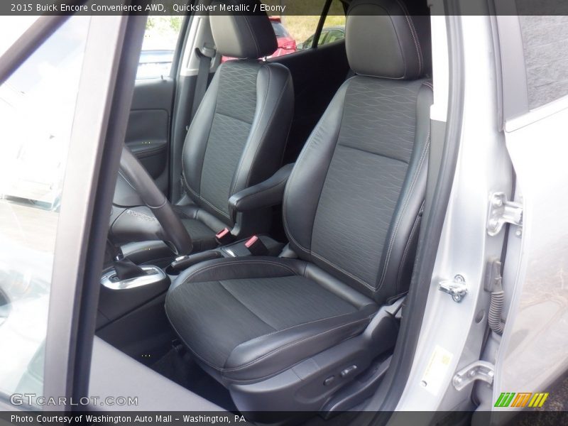 Quicksilver Metallic / Ebony 2015 Buick Encore Convenience AWD