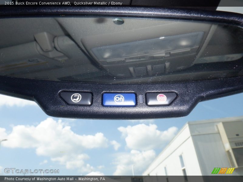 Quicksilver Metallic / Ebony 2015 Buick Encore Convenience AWD