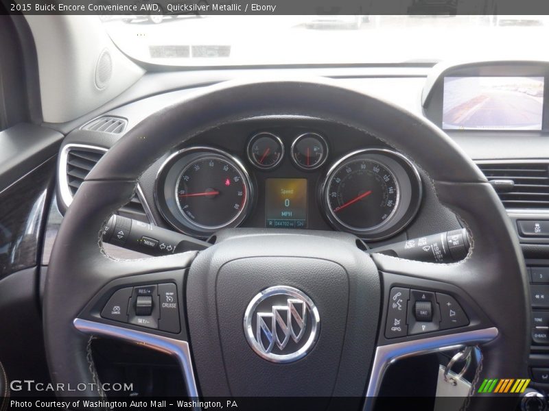 Quicksilver Metallic / Ebony 2015 Buick Encore Convenience AWD