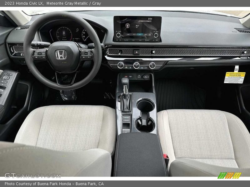 Dashboard of 2023 Civic LX