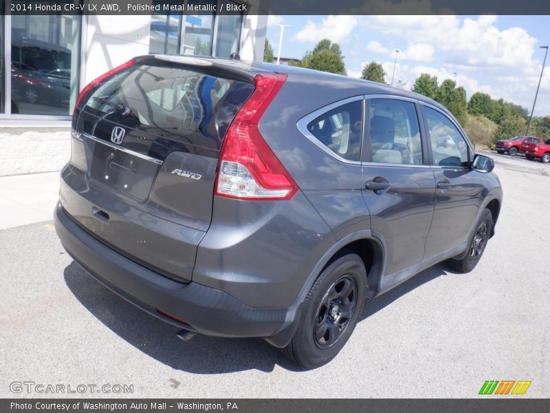 Polished Metal Metallic / Black 2014 Honda CR-V LX AWD