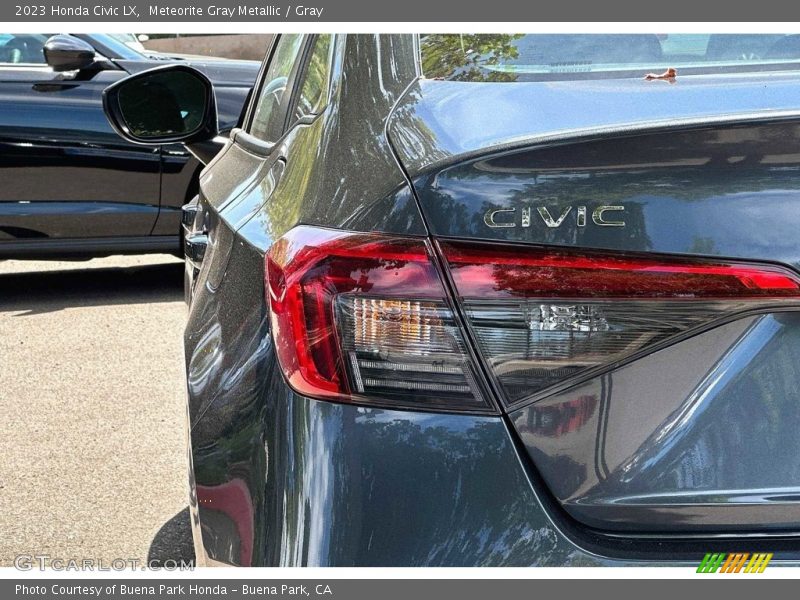 Meteorite Gray Metallic / Gray 2023 Honda Civic LX