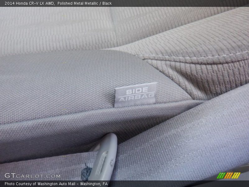 Polished Metal Metallic / Black 2014 Honda CR-V LX AWD