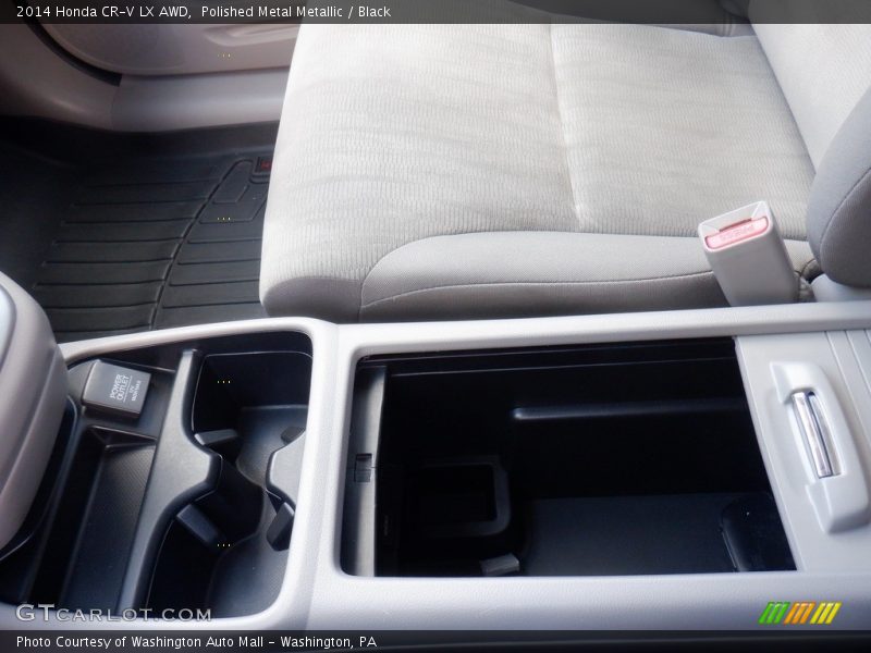 Polished Metal Metallic / Black 2014 Honda CR-V LX AWD