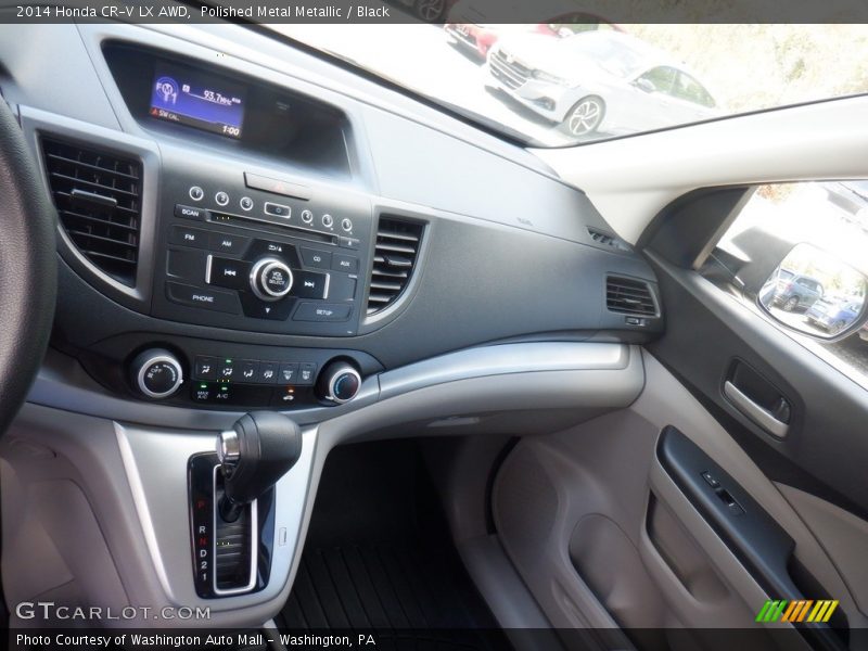 Polished Metal Metallic / Black 2014 Honda CR-V LX AWD