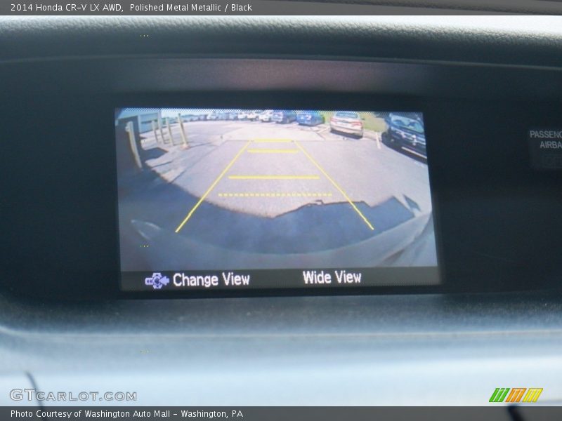 Polished Metal Metallic / Black 2014 Honda CR-V LX AWD