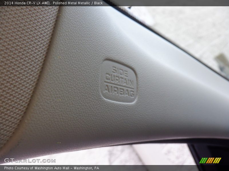 Polished Metal Metallic / Black 2014 Honda CR-V LX AWD