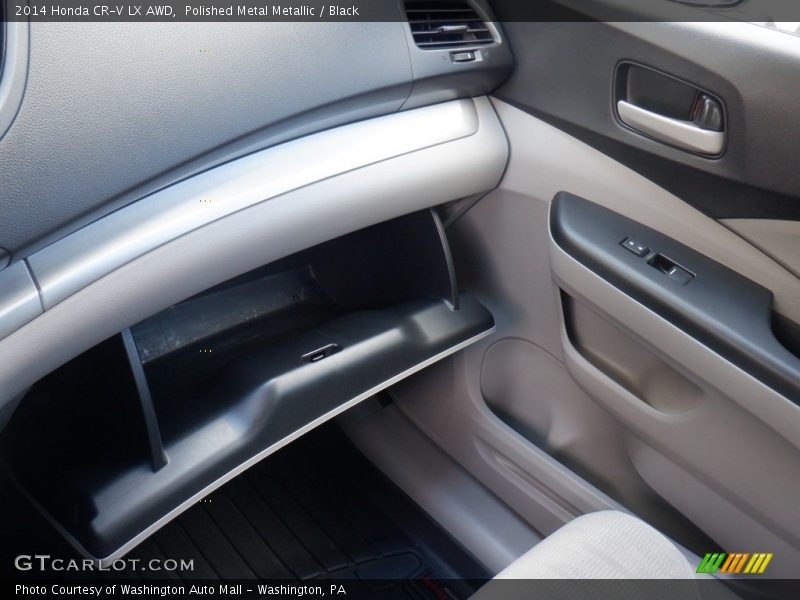 Polished Metal Metallic / Black 2014 Honda CR-V LX AWD