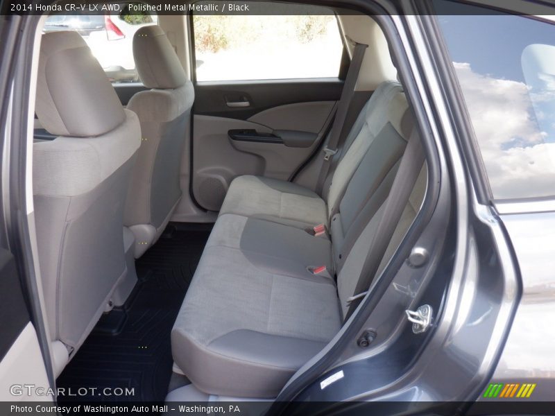 Polished Metal Metallic / Black 2014 Honda CR-V LX AWD