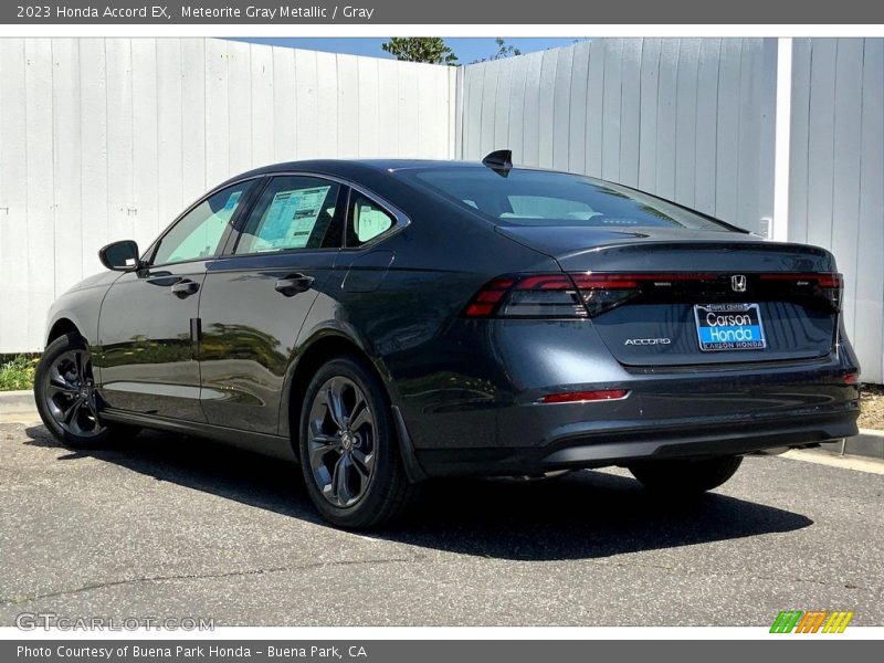 Meteorite Gray Metallic / Gray 2023 Honda Accord EX
