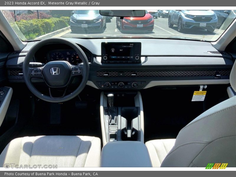 Meteorite Gray Metallic / Gray 2023 Honda Accord EX
