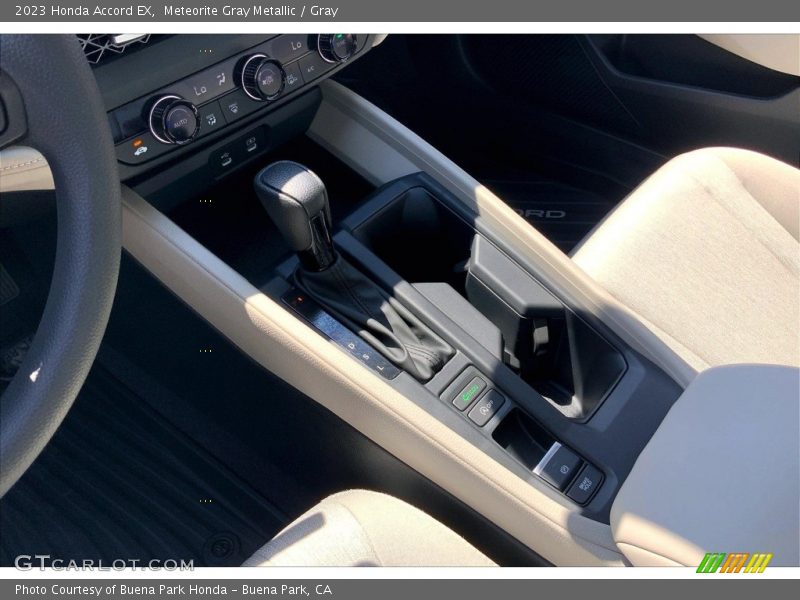 Meteorite Gray Metallic / Gray 2023 Honda Accord EX