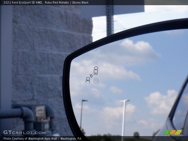 Ruby Red Metallic / Ebony Black 2021 Ford EcoSport SE 4WD