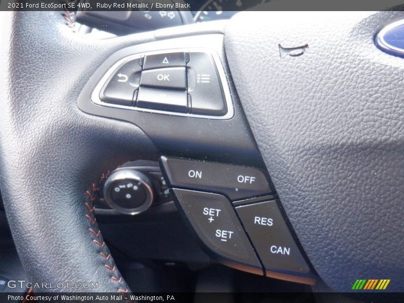  2021 EcoSport SE 4WD Steering Wheel