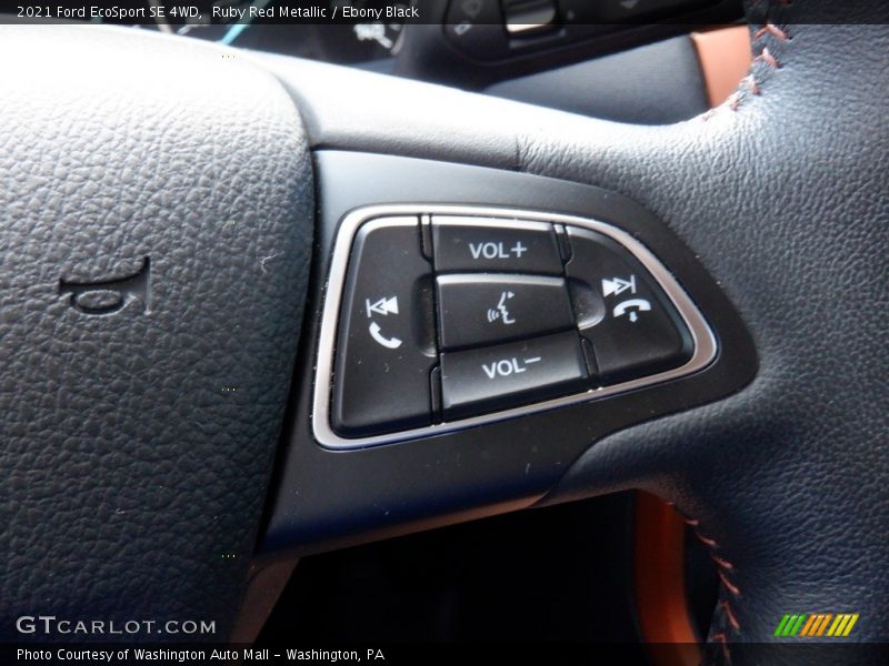  2021 EcoSport SE 4WD Steering Wheel