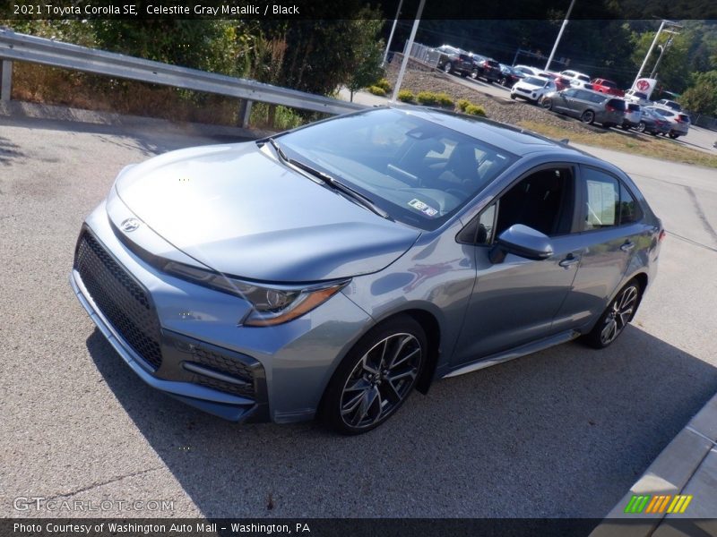 Celestite Gray Metallic / Black 2021 Toyota Corolla SE