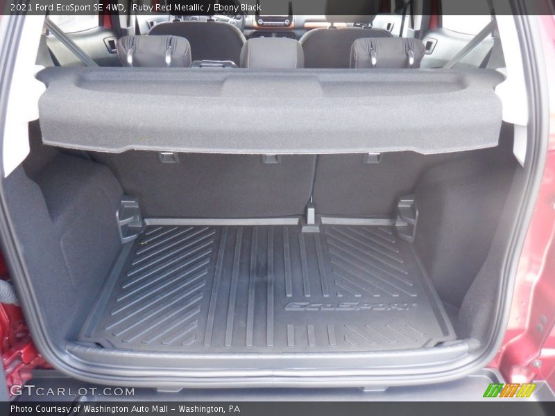  2021 EcoSport SE 4WD Trunk