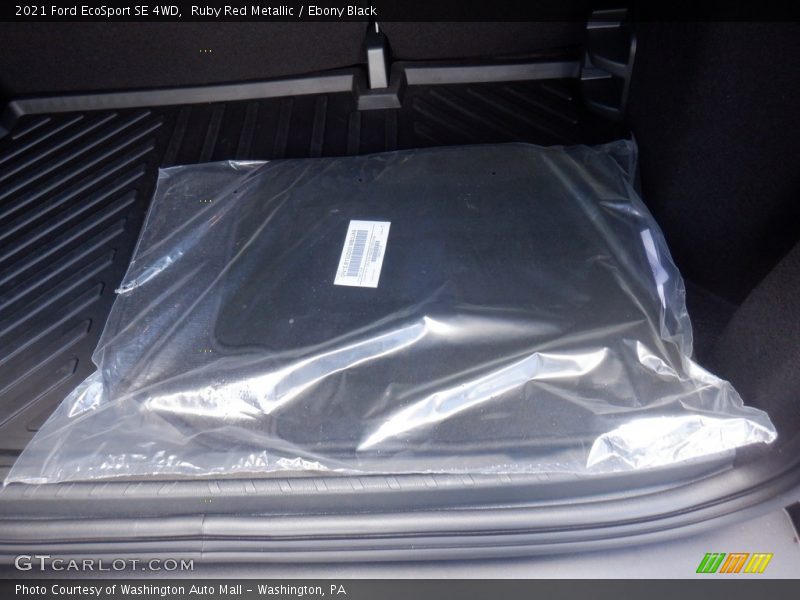 Ruby Red Metallic / Ebony Black 2021 Ford EcoSport SE 4WD