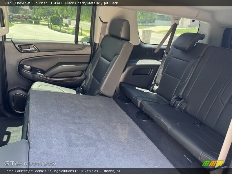 Black Cherry Metallic / Jet Black 2020 Chevrolet Suburban LT 4WD