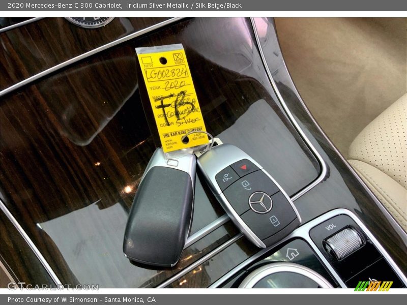 Keys of 2020 C 300 Cabriolet