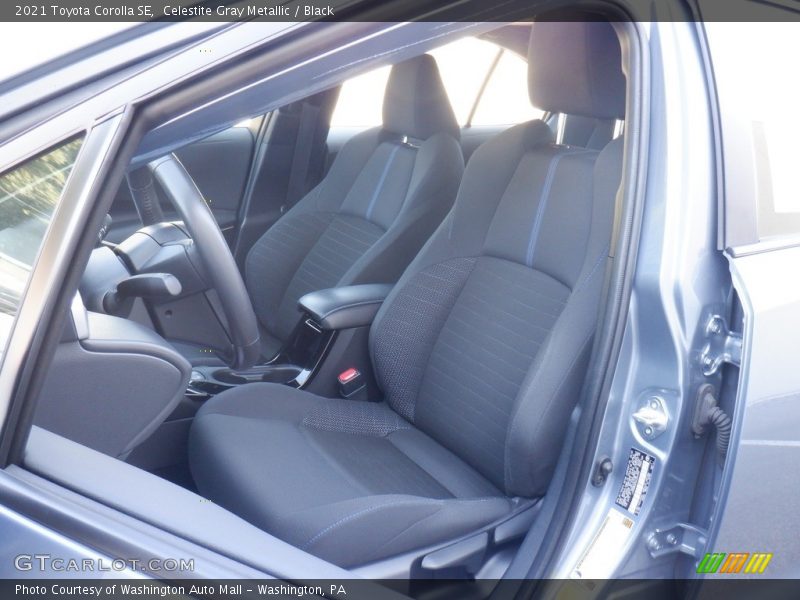 Celestite Gray Metallic / Black 2021 Toyota Corolla SE