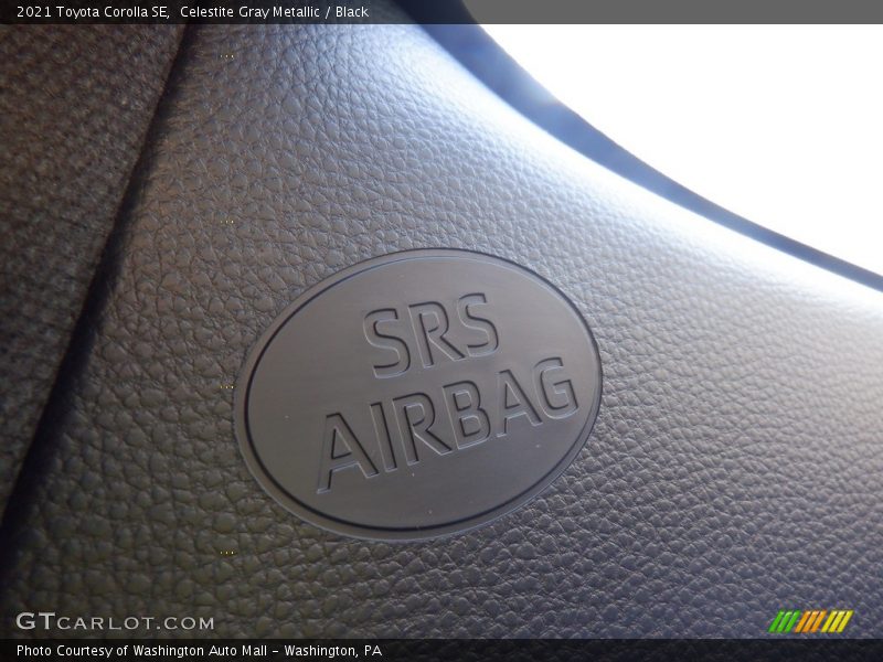 Celestite Gray Metallic / Black 2021 Toyota Corolla SE