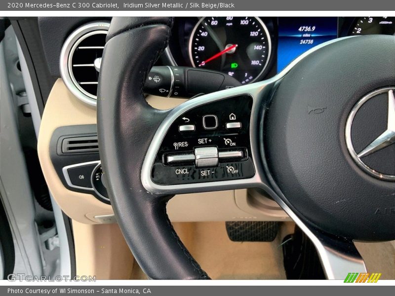  2020 C 300 Cabriolet Steering Wheel