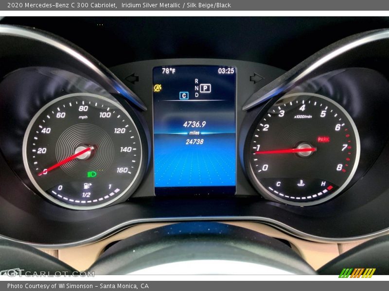  2020 C 300 Cabriolet 300 Cabriolet Gauges