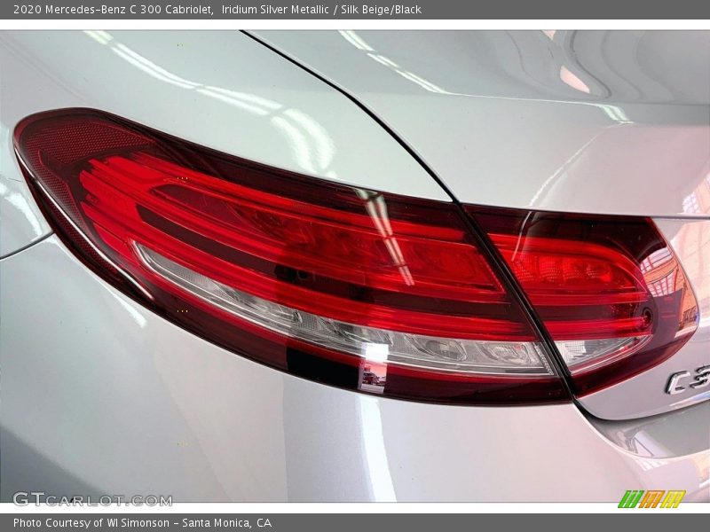 Iridium Silver Metallic / Silk Beige/Black 2020 Mercedes-Benz C 300 Cabriolet