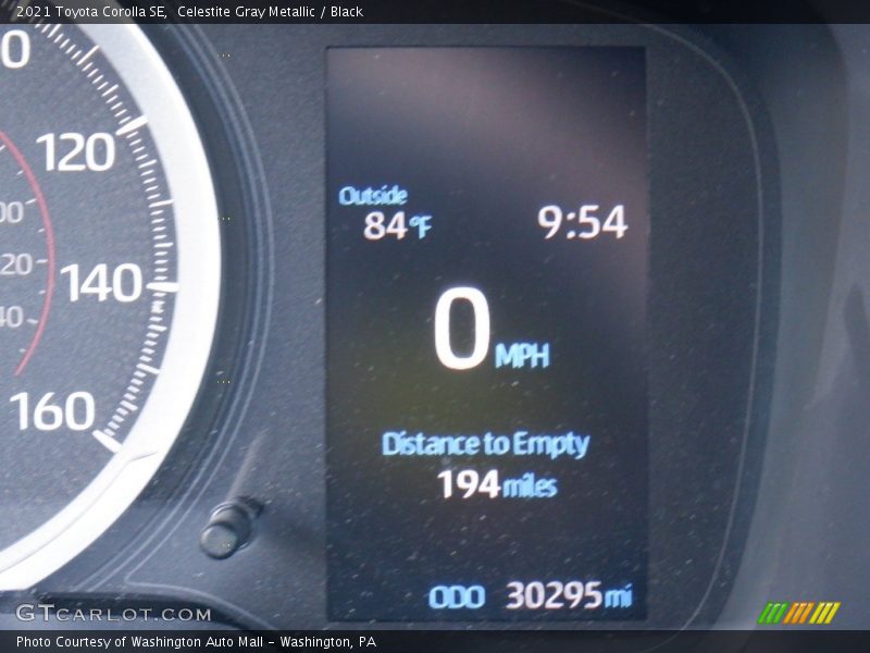 Celestite Gray Metallic / Black 2021 Toyota Corolla SE