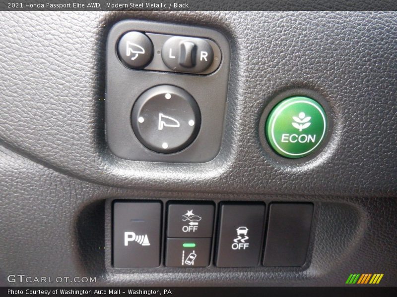 Modern Steel Metallic / Black 2021 Honda Passport Elite AWD