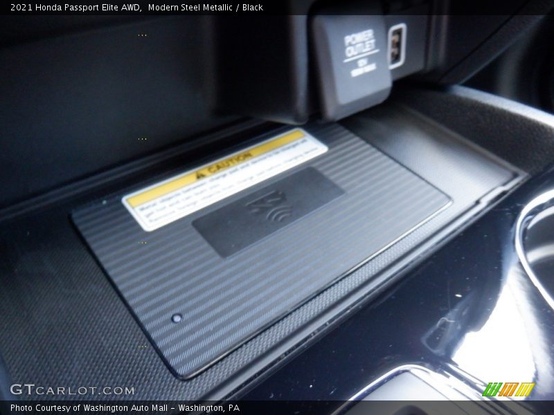 Modern Steel Metallic / Black 2021 Honda Passport Elite AWD
