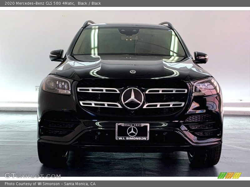 Black / Black 2020 Mercedes-Benz GLS 580 4Matic