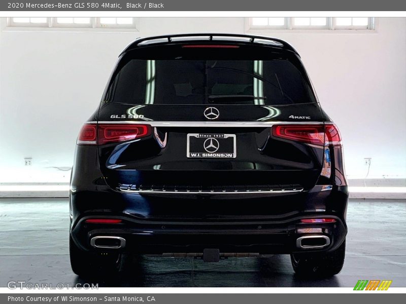 Black / Black 2020 Mercedes-Benz GLS 580 4Matic