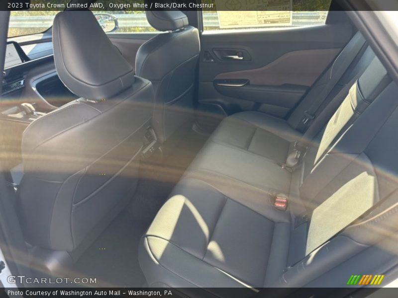 Oxygen White / Black/Dark Chestnut 2023 Toyota Crown Limited AWD