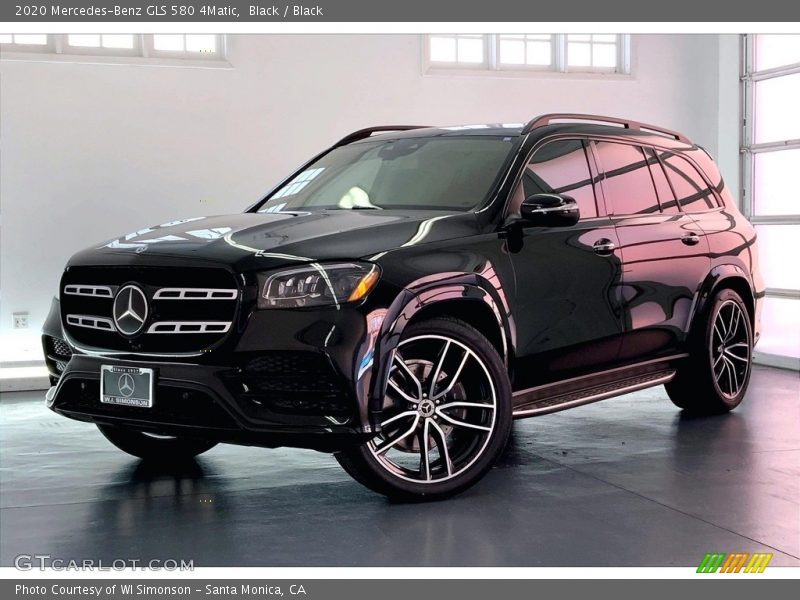 Black / Black 2020 Mercedes-Benz GLS 580 4Matic