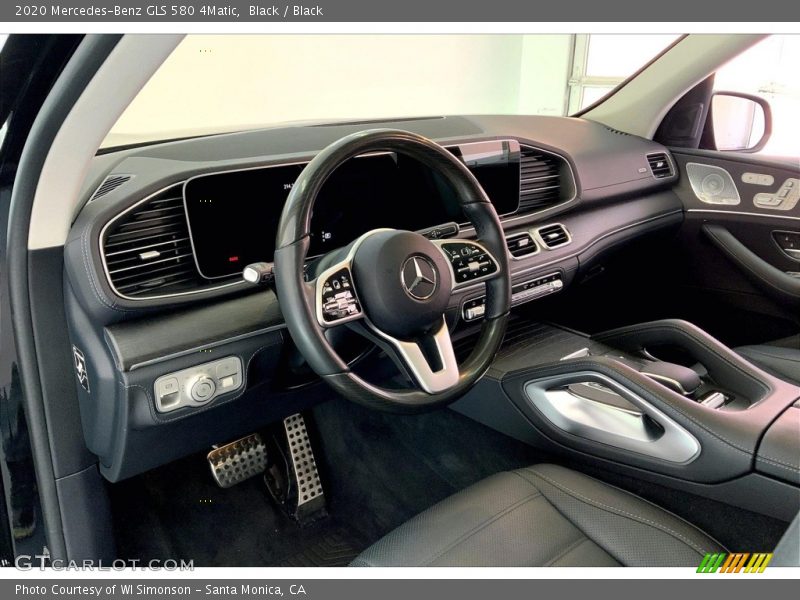 Black / Black 2020 Mercedes-Benz GLS 580 4Matic