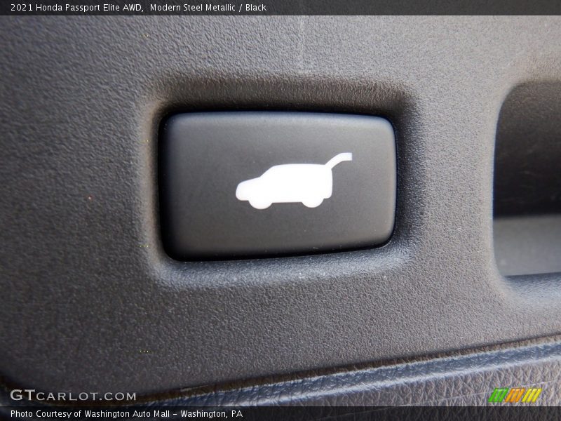Modern Steel Metallic / Black 2021 Honda Passport Elite AWD