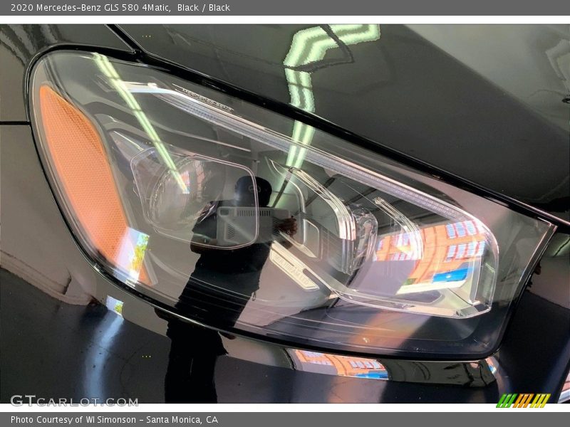 Black / Black 2020 Mercedes-Benz GLS 580 4Matic