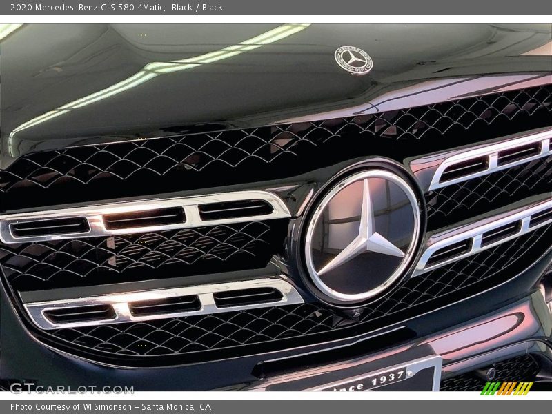 Black / Black 2020 Mercedes-Benz GLS 580 4Matic