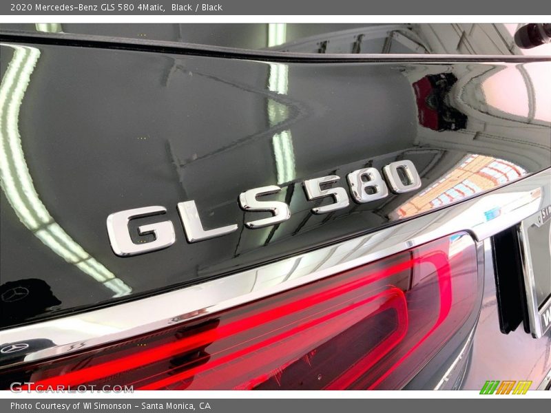 Black / Black 2020 Mercedes-Benz GLS 580 4Matic