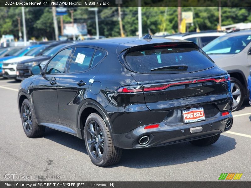 8 Ball / Black 2024 Dodge Hornet R/T Plus AWD Hybrid