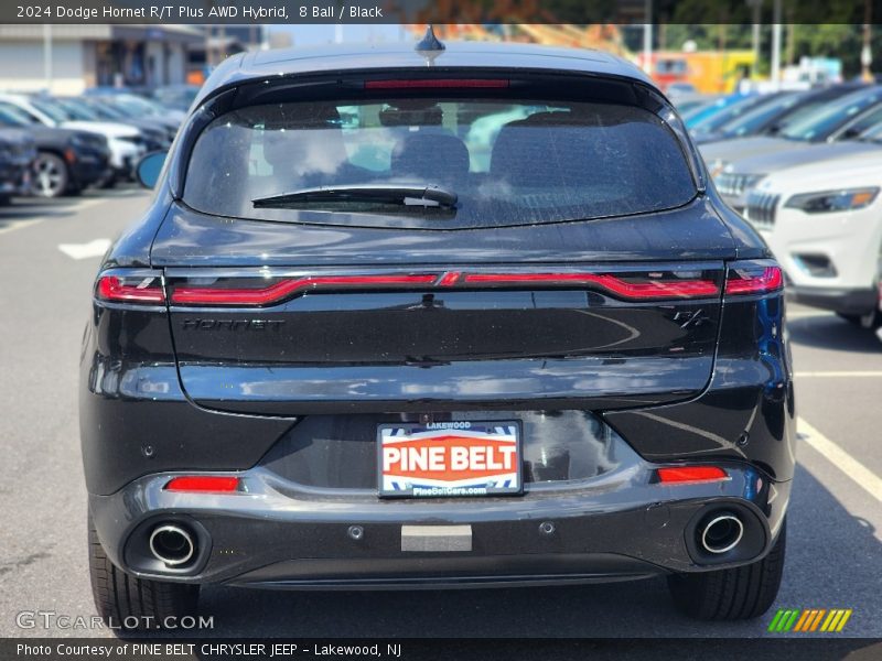 8 Ball / Black 2024 Dodge Hornet R/T Plus AWD Hybrid