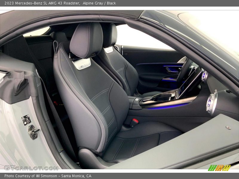 Front Seat of 2023 SL AMG 43 Roadster