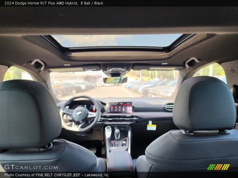 8 Ball / Black 2024 Dodge Hornet R/T Plus AWD Hybrid